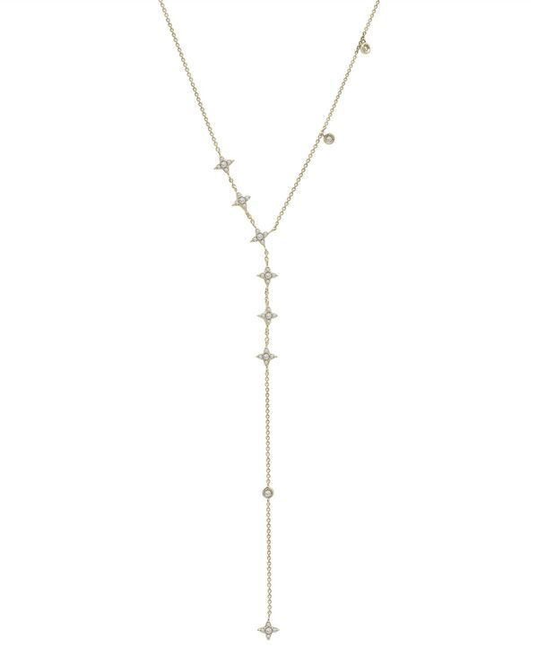 ラップド レディース アクセサリー ネックレス・チョーカー・ペンダントトップ レース Wrappediamond Lariat Choker Necklace 14 ctw in 10k Gold 1
