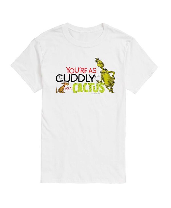 エアウェーブス メンズ トップス Tシャツ 半袖 グラフィック AIRWAVES Mens The Grinch Cuddly As A Cactus Graphic ShortSleeve TShi 7,546円