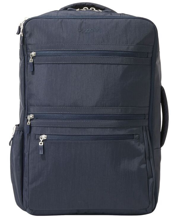 バッガリーニ レディース バッグ バックパック・リュックサック Baggallini Modern Convertible Small Backpack Messenger French Navy ネ