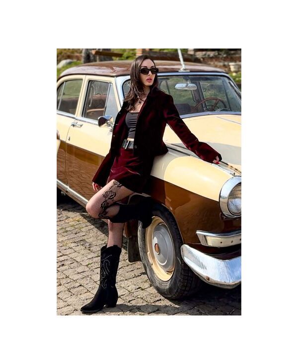 ラグアンドコー レディース シューズ ブーツ・レインブーツ Rag Co Rag and CO Womens Lariat Studs Embellished Cowboy Boots Black ブ