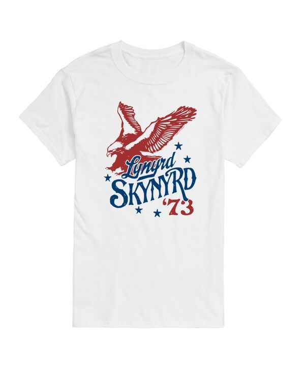 エアウェーブス メンズ トップス Tシャツ AIRWAVES Mens Lynyrd Skynyrd 73 Short Sleeve TShirt White ホワイト