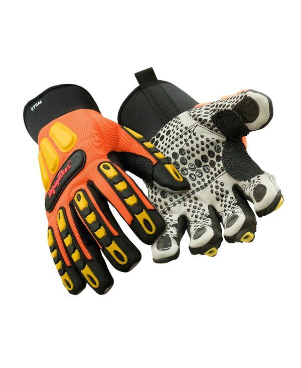 リフリジウェア メンズ アクセサリー 手袋 RefrigiWear Mens Insulated Impact Pro Glove Orange オレンジ