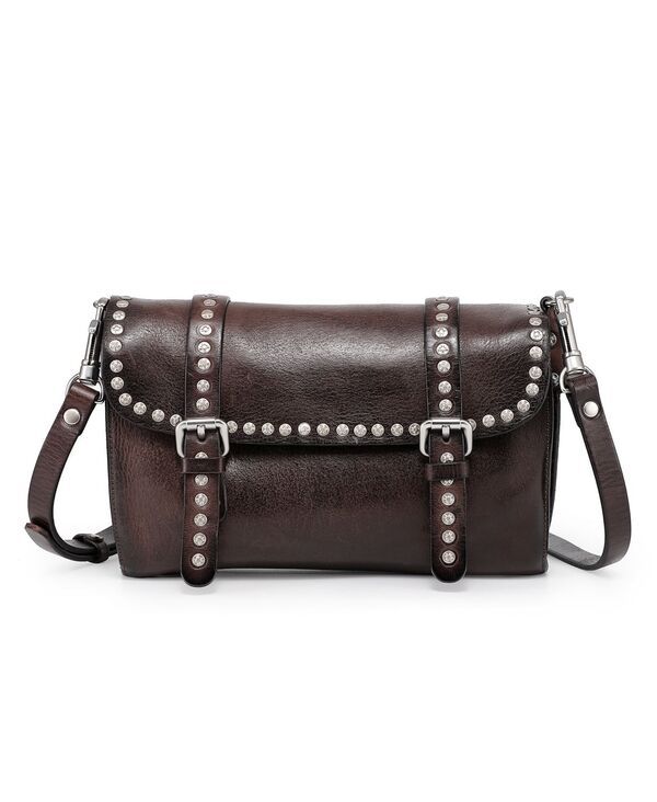 オールドトレンド レディース バッグ レザー OLD TREND Soul Stud Smalleather Convertible Crossbody Bag Taupe トープ