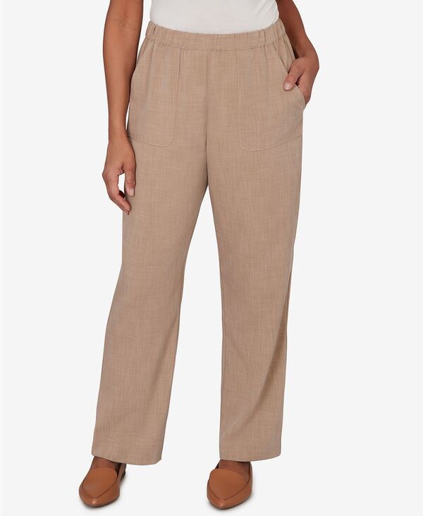 アルフレッド ダナー レディース ボトムス カジュアルパンツ プチ Alfredunner Petite Grand Bazaar Textu red PullOn Pants Cashew 13,286円
