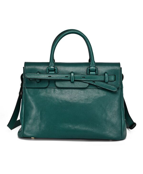 オールドトレンド レディース バッグ OLD TREND Wishbone Medium Satchel Handbag Kale Green グリーン