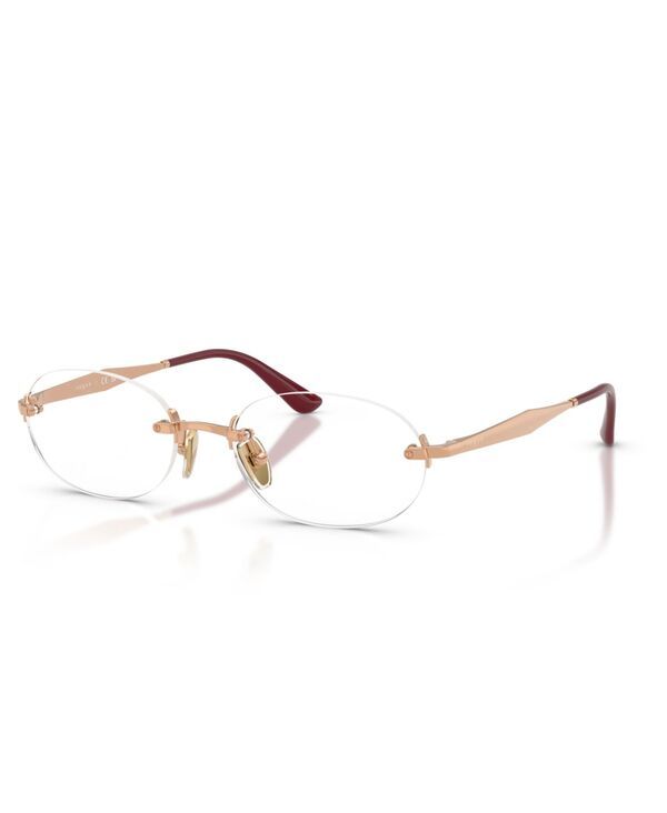 ヴォーグアイウェア レディース アクセサリー サングラス・アイウェア Vogueyewear Womens Round Eyeglasses VO4343 Rose Gold ゴールド