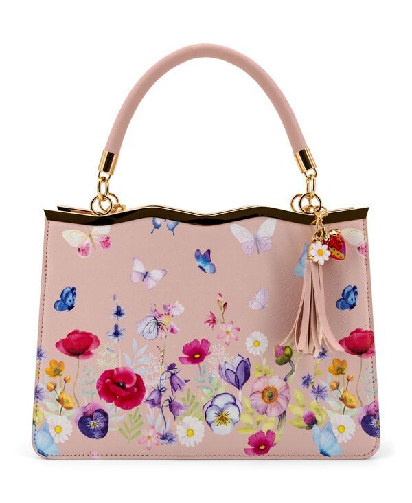 ライクドリームス レディース バッグ フラワー柄 フラワー LIKE DREAMS Clarette Floral Small Crossbody Handbag Blush ブラッシュ