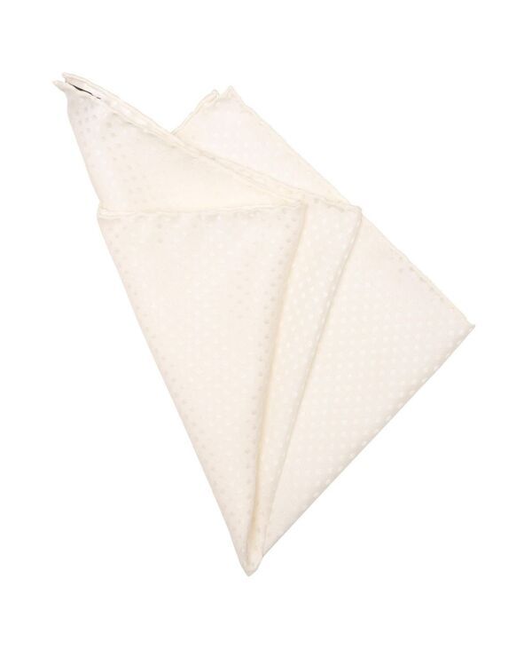 エリザベッタ メンズ アクセサリー ネクタイ シルク Elizabetta Mens Corelli Silk Pocket Square for Men Off white オフホワイト