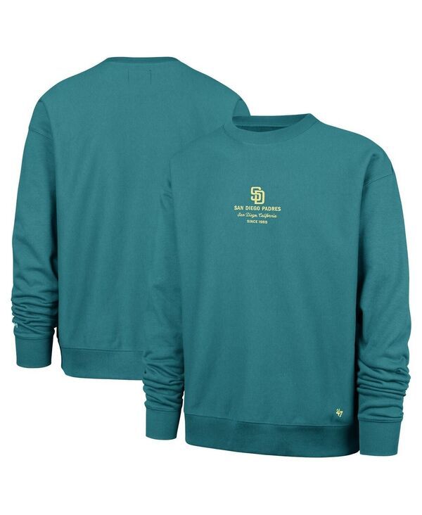 47 ブランド メンズ アウター パーカー・スウェット シャツ 47 Brand Mens Hunter Green San Diego Padres Anderson Foundation Swea