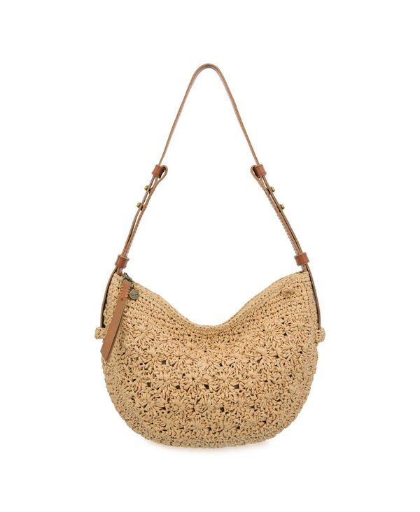 ザサック レディース バッグ The Sak Tess Crochet Medium Shoulder Handbag Natural