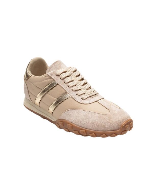 プロローグシューズ レディースニーカー Prologue Shoes Womens Flux Sneaker Beige suede ベージュ