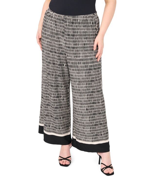 ヴィンスカムート レディース ボトムス カジュアルパンツ プラスサイズ Vince Camuto Plusize MidRise PullOn Pants Rich Black ブラック