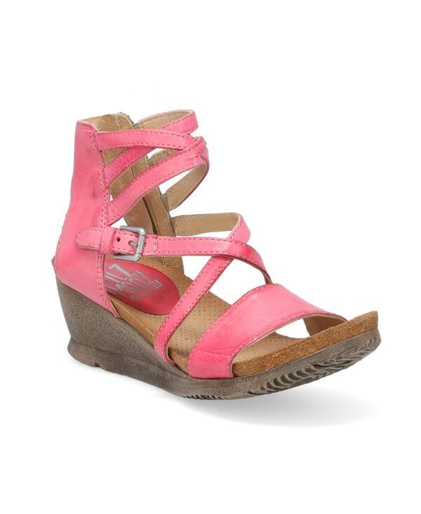 ミズムーズ レディース シューズ サンダル Miz Mooz Womens Wedge Sandal Bright Pink 675 ピンク