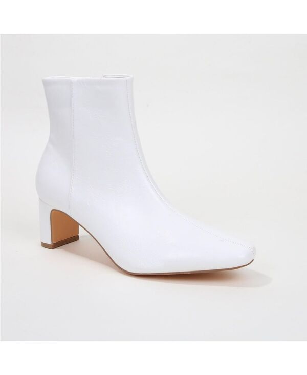 バーネス レディース シューズ ブーツ・レインブーツ ミニ アンクル BERNESS Womens Minimalist Ankle Boots White ホワイト