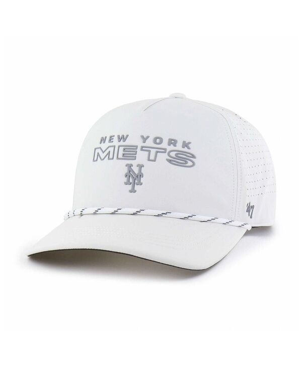 47 ブランド メンズ アクセサリー 帽子 47 Brand Mens White New York Mets Forward Vault Hitch Adjustable Hat White ホワイ