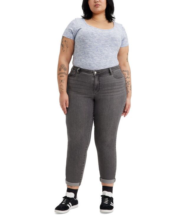 リーバイス レディース ボトムス デニムパンツ ジーンズ Levis Womens Relaxed Boyfriend Tape red Leg Jeans Night Is Young