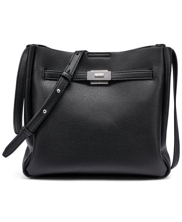 ダナ キャラン ニューヨーク レディース バッグ DKNY Bryar Polyurethane Small Crossbody Handbag BlackSilver ブラック