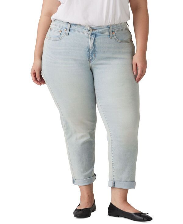リーバイス レディース ボトムス デニムパンツ ジーンズ Levis Womens Relaxed Boyfriend Tape red Leg Jeans Kind Words