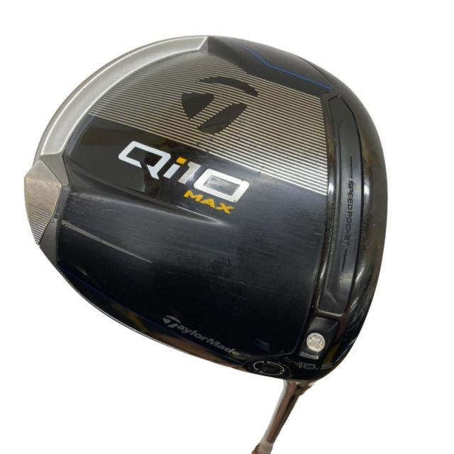 【中古】 テーラーメイド Qi10 MAX 10.5° ドライバー DR Diamana BLUE TM50(Qi10 DR) (フレックスS) メンズ 男性用 右利き 右用 Cランク ゴルフクラブ