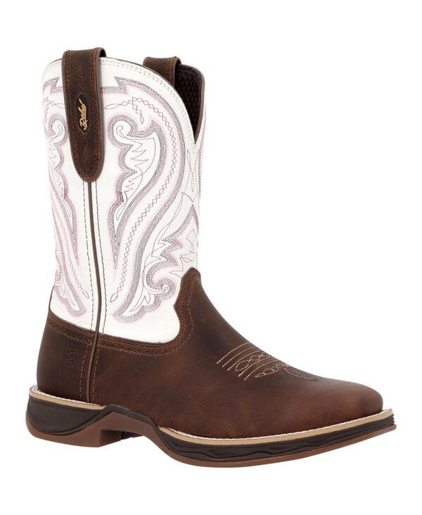 ドゥランゴ レディース シューズ ブーツ・レインブーツ Durango Womens Lady Rebel UltraLite Western Boot Coffee crazy horse and
