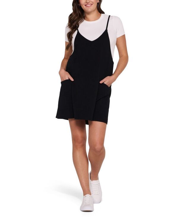 マザーフッドマタニティー レディース ボトムス ハーフパンツ・ショーツ リラックスフィット ロンパース ノースリーブ Motherhood Maternity Motherhood Sleeveles