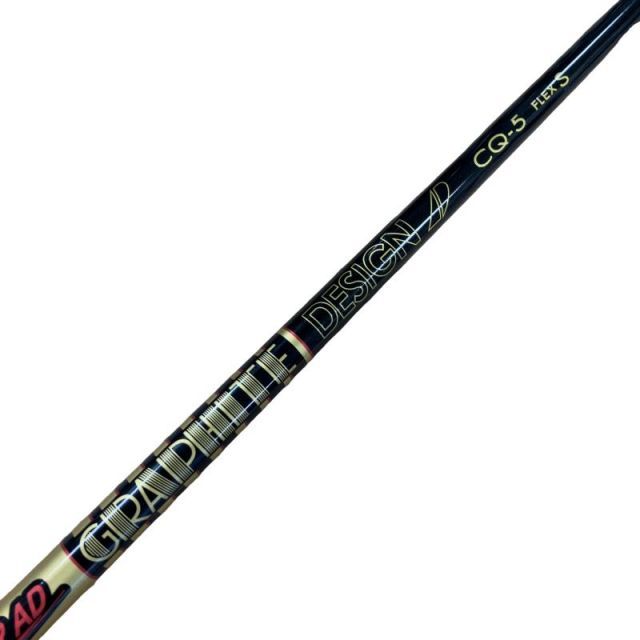 【中古】 コブラスリーブ付き(DARKSPEED系) グラファイトデザインドライバー用 シャフト Tour AD CQ-5 (フレックスS)Bランク ゴルフクラブ