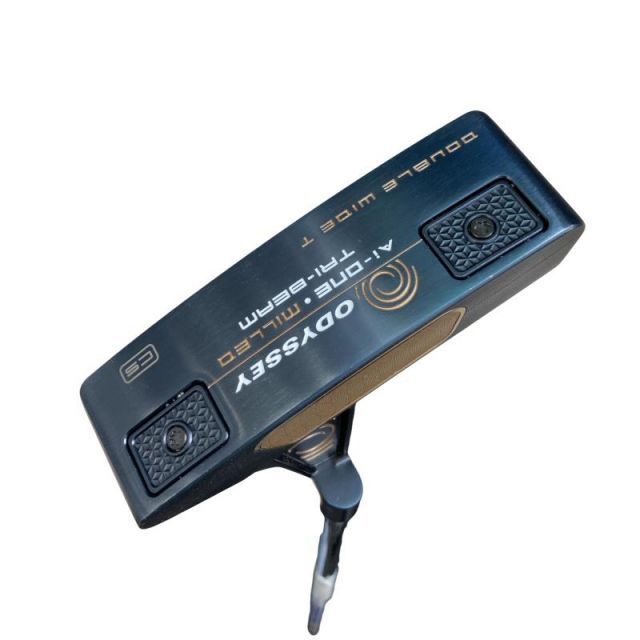 【中古】 オデッセイ Ai-ONE・MILLED TRI-BEAM DOUBLE WIDE T CS 34インチ パター PT STROKE LAB 90 スチール (フレックスその他) メンズ 男性用 右利き 右用 Bランク ゴルフクラブ