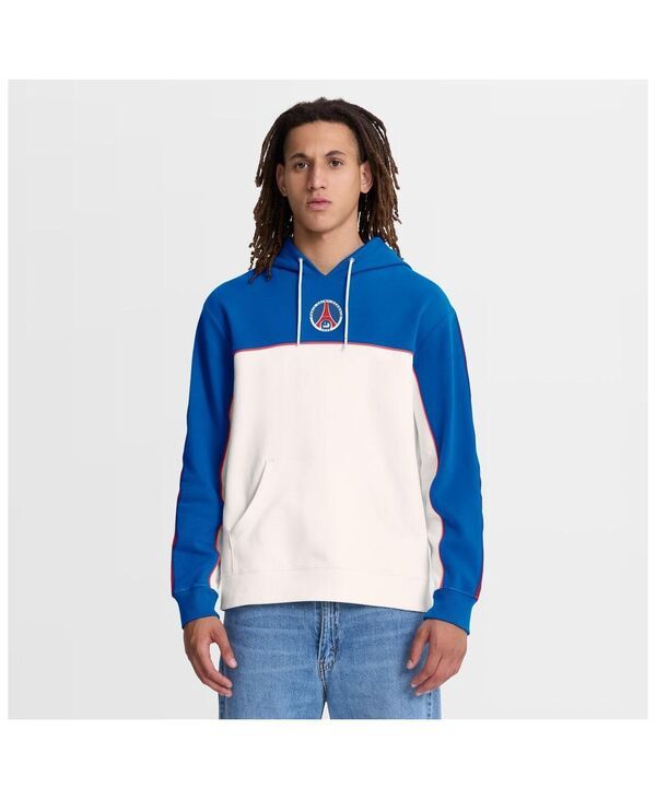 ファナティクス メンズ アウター パーカー・スウェット Fanatics Mens RoyalWhite ParisaintGermain Retroverhead TriBlend Hoodie R
