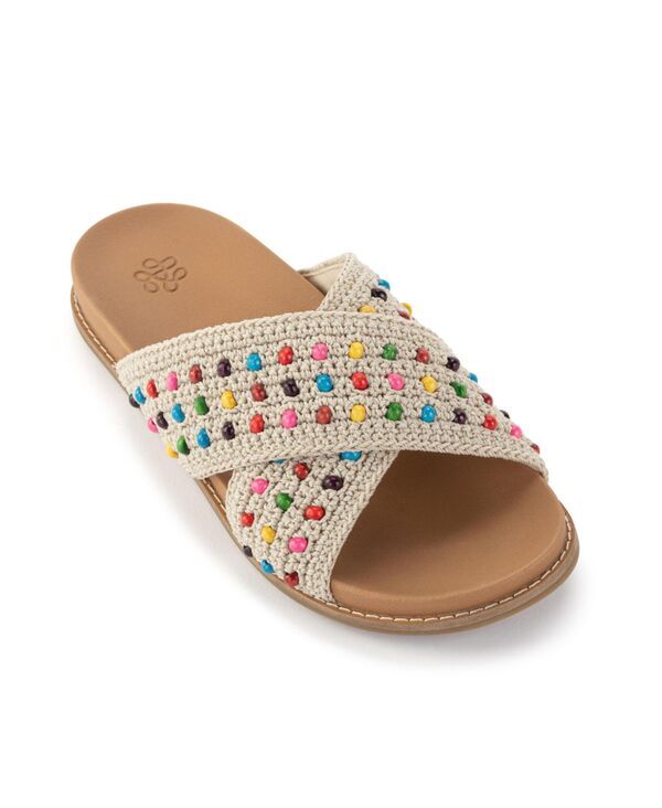 ザサック レディース シューズ サンダル The Sak Womens Penelope Sandal Ecru multi beads エクリュ