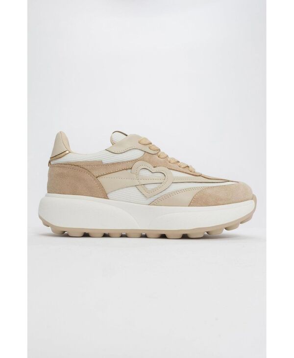 プロローグシューズ レディースニーカー Prologue Shoes Prologue Womens Belmon LowTop Casual Sneakers Beige suede faux le 20,985円