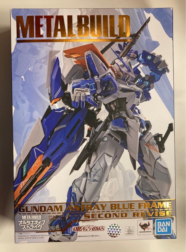 BANDAI SPIRITS METAL BUILD 機動戦士ガンダムSEED VS ASTRAY ガンダムアストレイ ブルーフレーム セカンドリバイ
