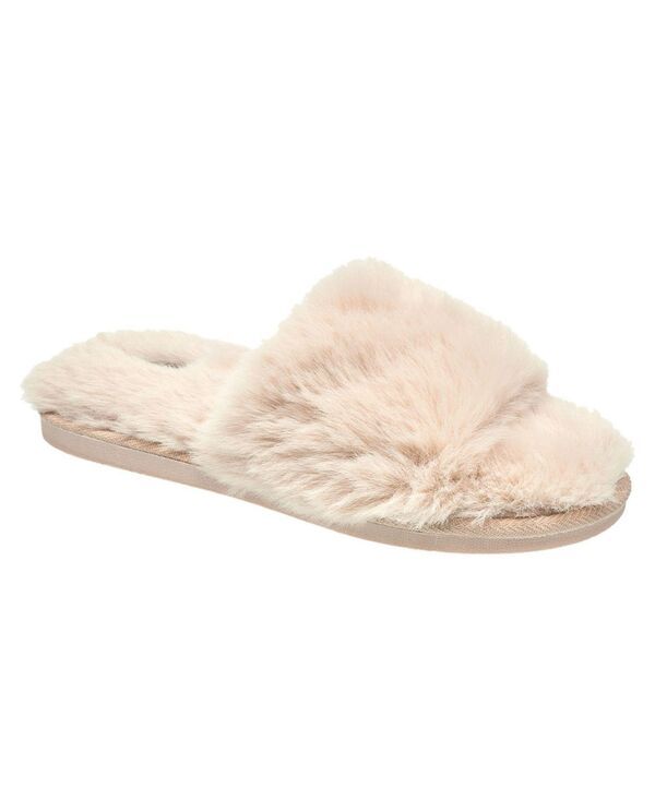 ナインウェスト レディース シューズ サンダル Nine West Womens Faux Fur Slippers Blush Cream クリーム