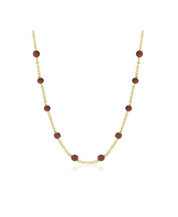 ザ・ラブリー レディース アクセサリー ネックレス・チョーカー・ペンダントトップ レース The Lovery Garnet Bead Chainecklace Garnet