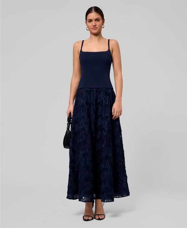 レイチェル ロイ レディース トップス ワンピース マキシ RACHEL Roy Womens Mira Square Neck Maxi Dress Navy ネイビー