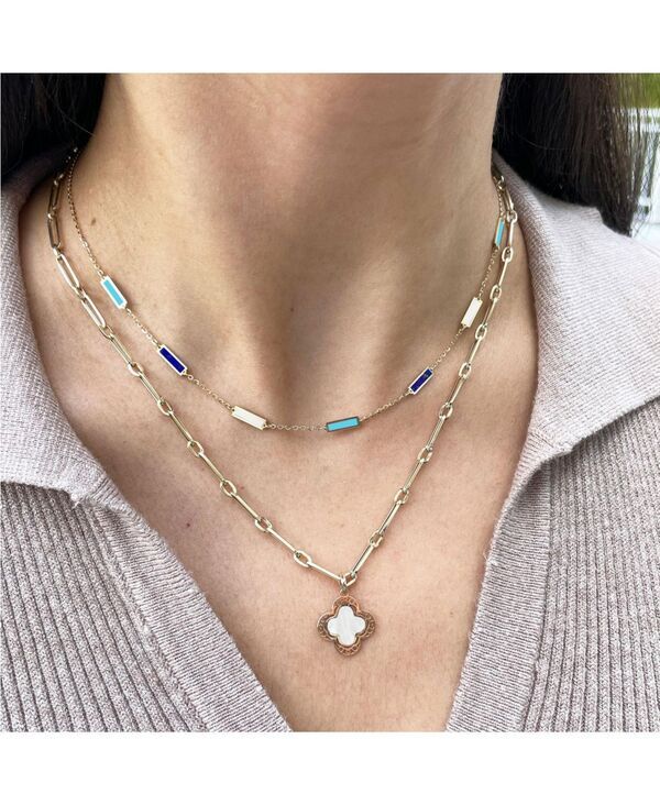 ザ・ラブリー レディース アクセサリー ネックレス・チョーカー・ペンダントトップ レース The Lovery Mixed Bar Chainecklace Multicolor マルチカラー ザ・ラブリー レディース アクセサリー ネックレス・チョーカー・ペンダントトップ レース The Lovery Mixed Bar Chainecklace Multicolor マルチカラー
