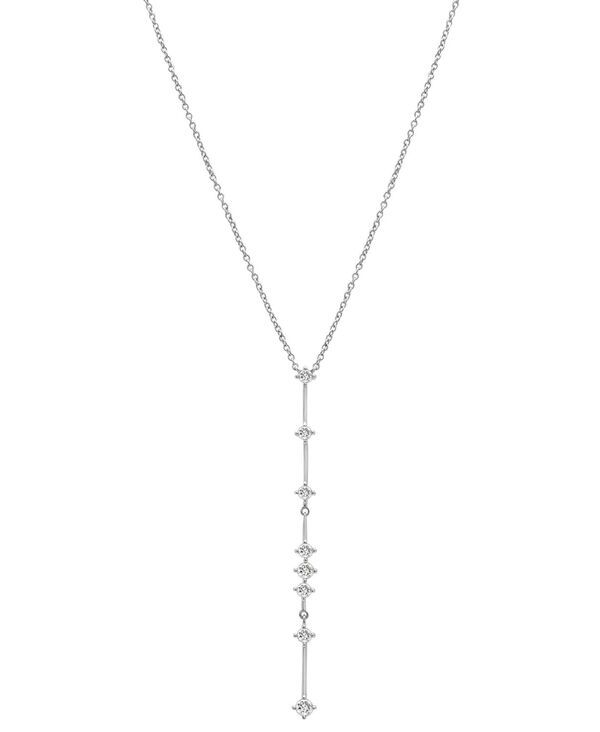 ラップド レディース アクセサリー ネックレス・チョーカー・ペンダントトップ レース Wrappediamond Verticaline Lariat Necklace 13 ctw in 10k W