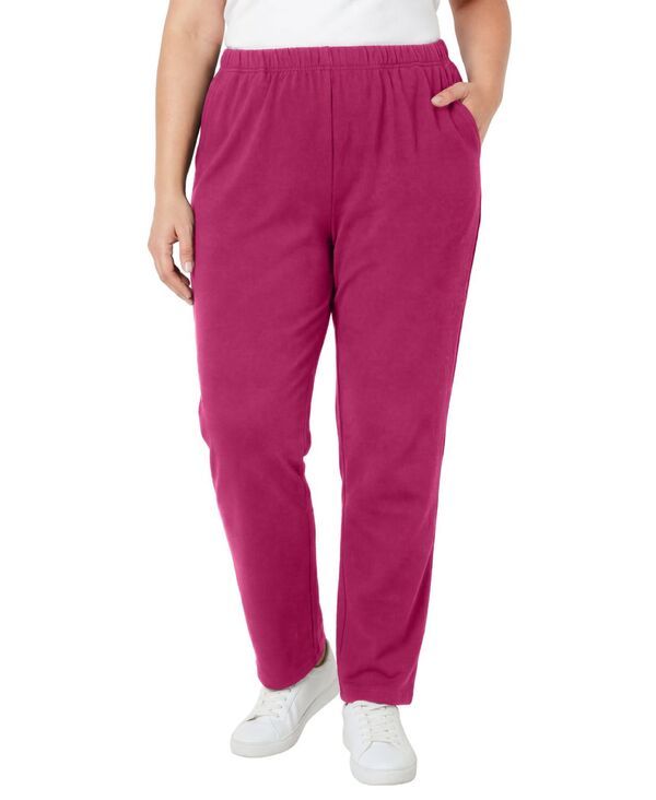 ウーマン ウィズイン レディース ボトムス カジュアルパンツ ニット Woman Within Womens Within 7Day Knit StraightLeg PullOn Pants Ras