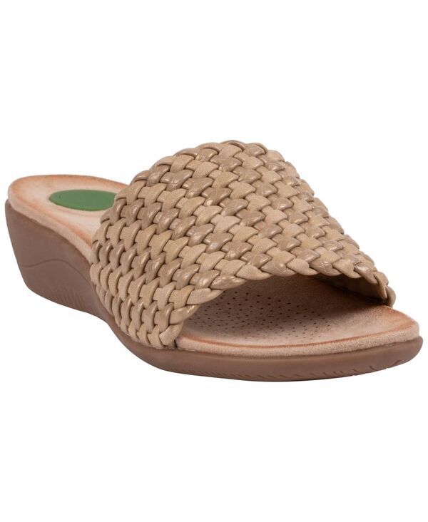 ジーシーシューズ レディース サンダル GC Shoes Womens Atenes Woven Comfort Sandals Natural