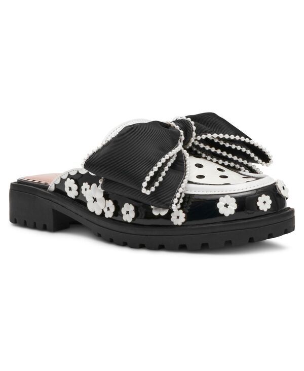 ベッツィジョンソン レディース シューズ スリッポン・ローファー Betsey Johnson Womens GladdyslipOn Mules BlackWhite Flowers ホワイト 25,404円