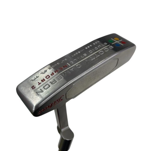 【中古】 タイトリスト SCOTTY CAMERON STUDIO STYLE NEWPORT 2 340G 34インチ パター PT スチール (フレックスその他) メンズ 男性用 右利き 右用 Cランク ゴルフクラブ