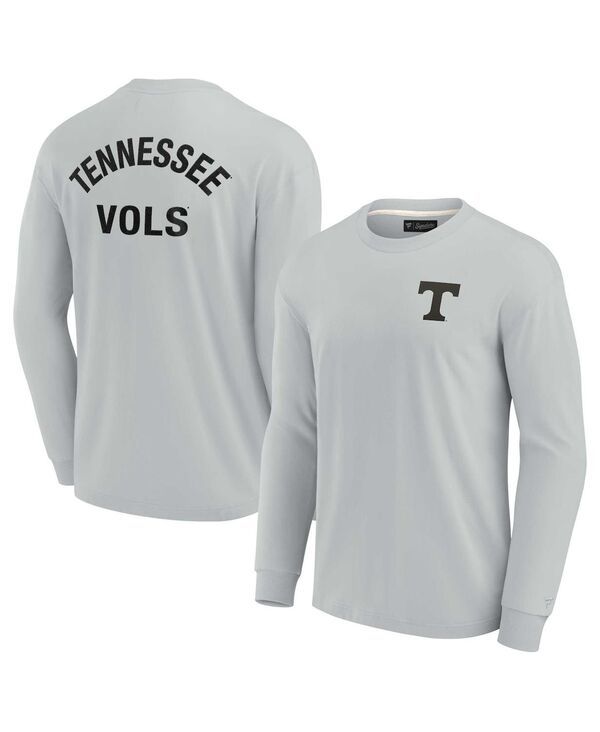 ファナティクス シグネチャー メンズ トップス Tシャツ Fanaticsignature Mens and Womens Gray Tennessee Volunteersuper Soft Lon