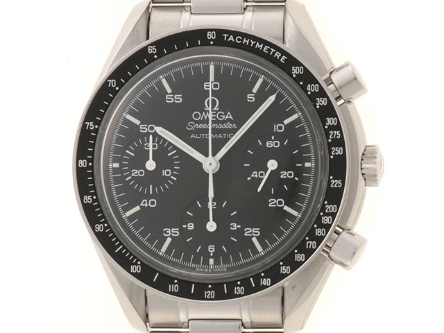 OMEGA オメガ スピードマスター 3510.50.00 腕時計 ステンレススチール ブラック文字盤 自動巻き メンズ【中古】472