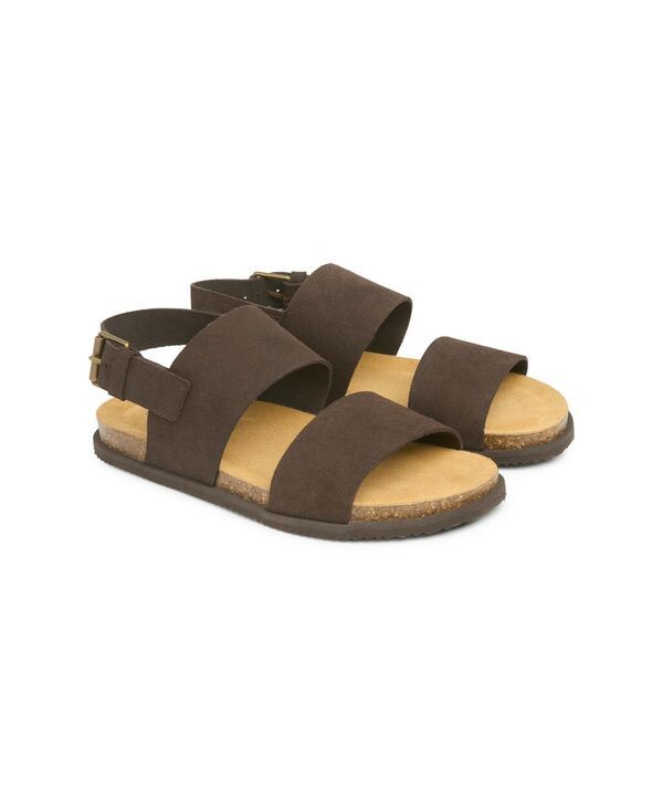 ケルティックアンドコー レディース シューズ サンダル Celtic Co Celtic and Co Womens Double Strap Sandal Chocolate brown ブラウン