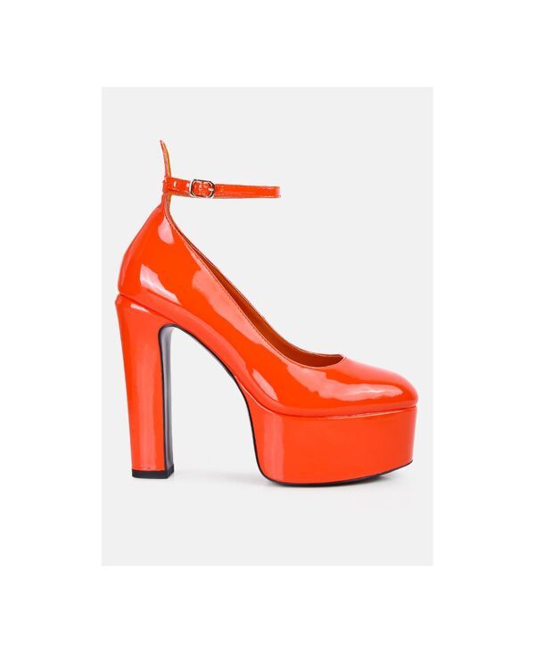 ラグアンドコー レディース シューズ パンプス Rag Co Womens babe heaven patent pumps Orange オレンジ 14,541円