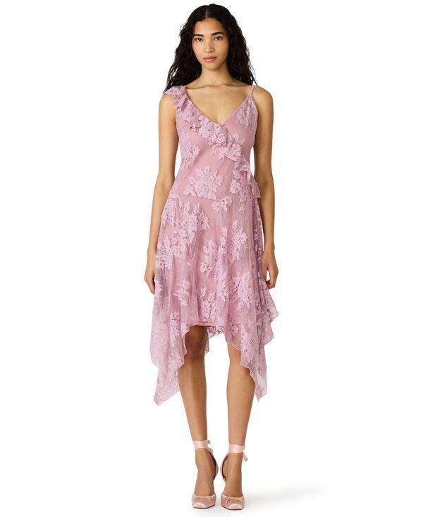 スティーブ マデン レディース トップス ワンピース Vネック ミディ Steve Madden Womens Dariella VNeck Midi Dress Mauve Shadows