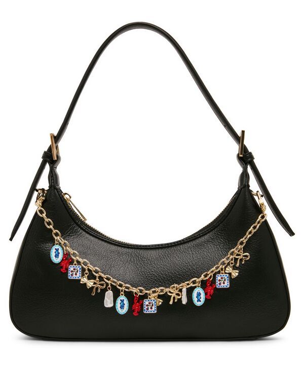 マッデンガール レディース バッグ Madden Girl Nicole Medium Shoulder Handbag Black ブラック