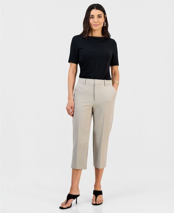 アイエヌシー インターナショナル コンセプト レディース ボトムス カジュアルパンツ プチ キャップ INC International Concepts Petite Capri Slim Trou