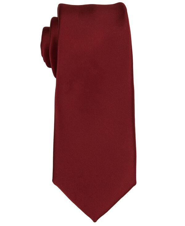 コンストラクト メンズ アクセサリー ネクタイ サテン ConStruct Mensatin Solid Tie Red Velvet レッド
