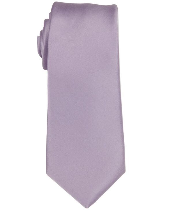 コンストラクト メンズ アクセサリー ネクタイ サテン ConStruct Mensatin Solid Tie Lavender ラベンダー