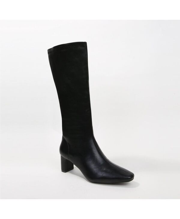 バーネス レディース シューズ ブーツ・レインブーツ ミニ BERNESS Womens Adrienne Minimalist Knee High Boots Black ブラック